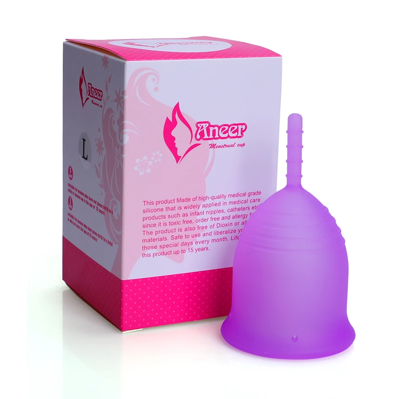 Menstrual Cup Women Period Cup Medical Grade Silicone Lady Cup Feminine Hygiene Menstrual Collector Gift Vaginal Tampons