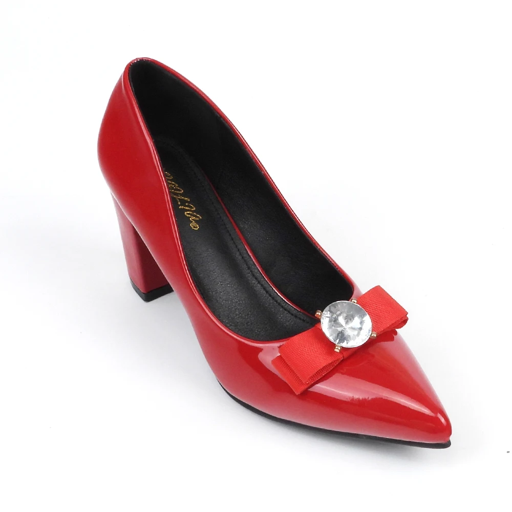 Fancy Bow Shape Rhinestone Shoe Clips Accessories Decorative Shoe Buckle