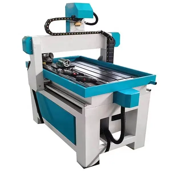 3 axis 4 axis 6060 6090 small size cnc router for mdf plywood aluminum cutting and engraving