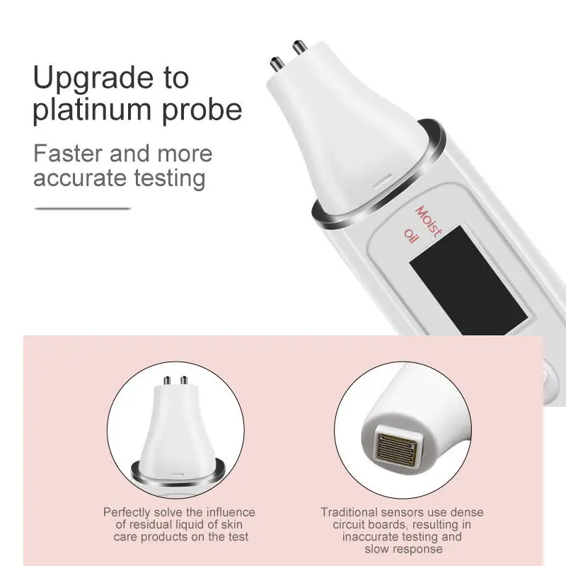 Bowket Personal Care Lcd Display Skin Care Tester Detector Face Care Monitor Home Use Skin Analyzer Machine Facial