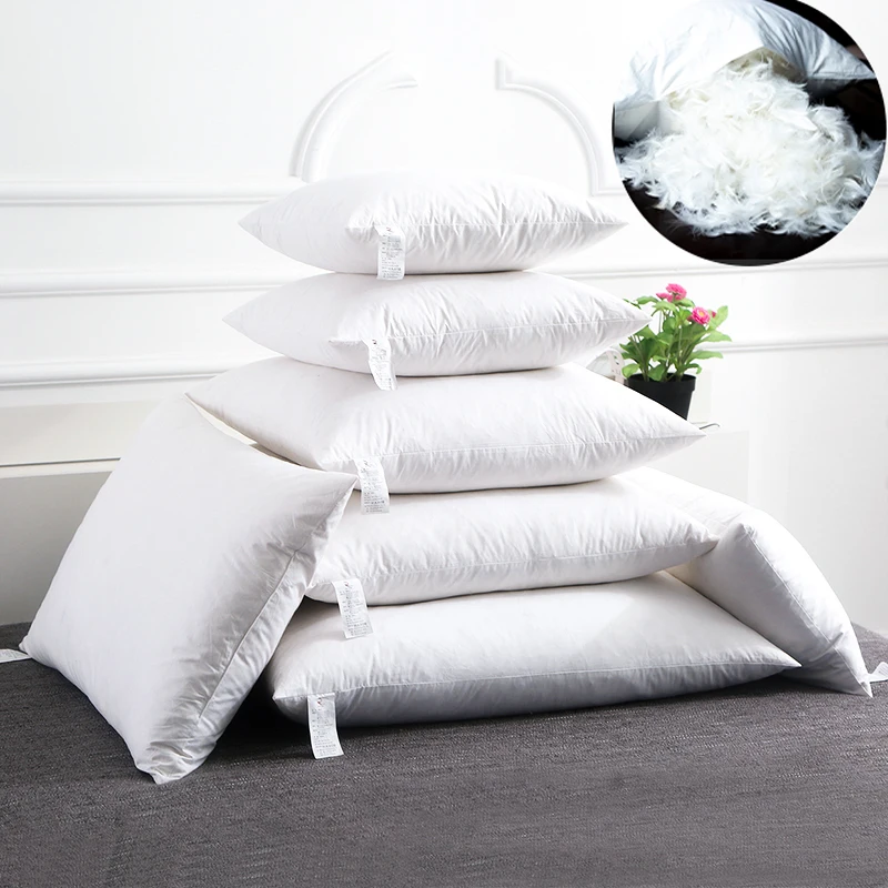 Bed Pillows for Sleeping, Queen Size Pillows Hotel Quality Set of 2 Firm and Supportive Gusseted Pillows for Side and Back Sleep