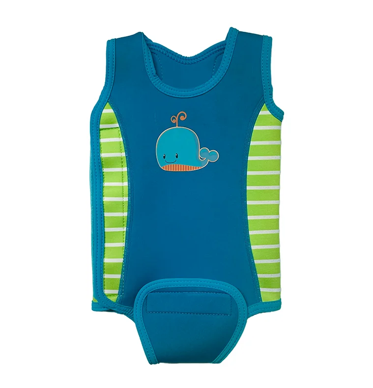 Custom UV Protected Neoprene Infant Swimsuit Boys and Girls Bathing Wetsuit for Diving Toddler-Sized for Children
