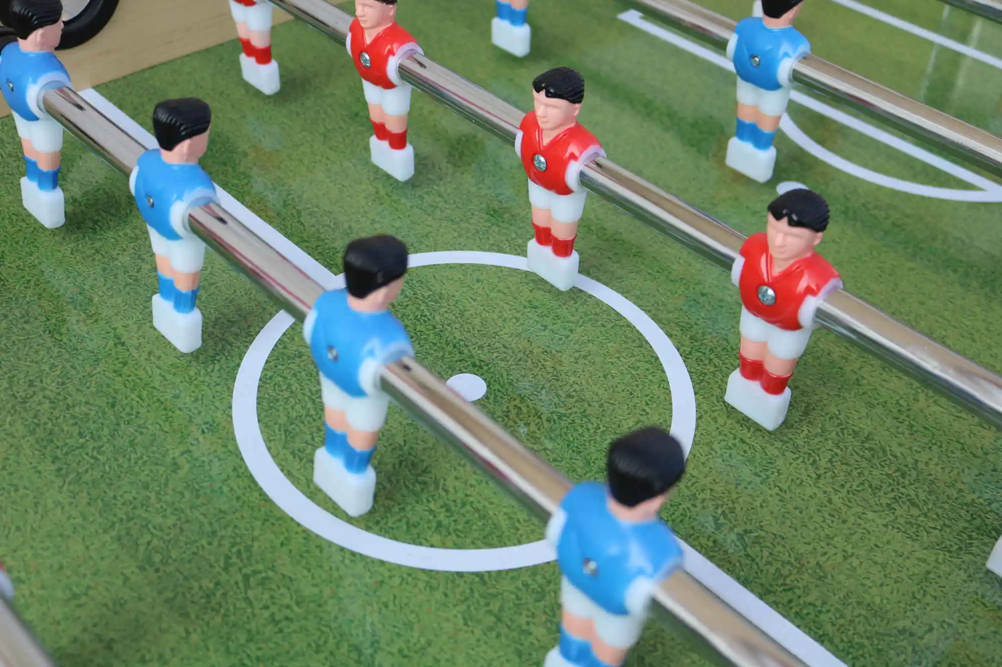 Football Table Hand Game Sport Carton Box Unisex Picture Table Foot 15.8 Metal Player Rod with Coatin Table 60kg