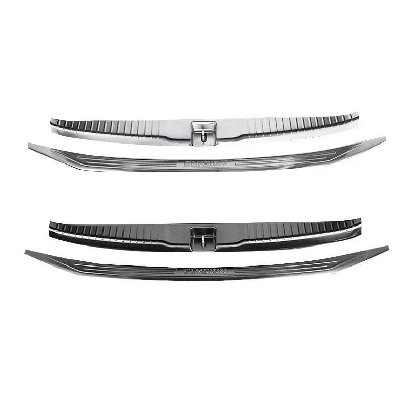 Car all-inclusive rear guard black Auto parts 304 stainless steel car accessories interior decorative for HONDA ODYSSEY