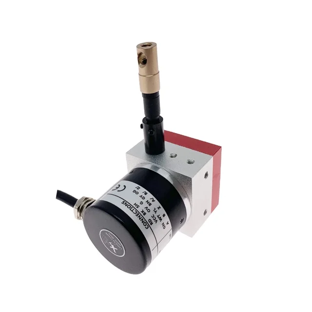 Draw-wire Encoder Linear Potentiometer Position Sensor HY40S-600mm Output Signal PNP Linear Encoder Sensor