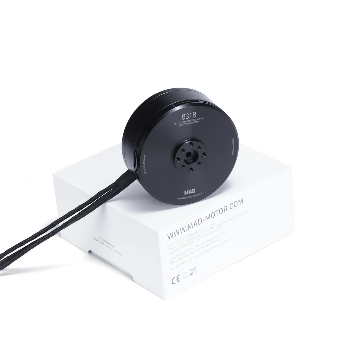 MAD 8318 Agriculture Drone Heavy Duty High Torque DC Waterproof Motor for Drone Quadcopter