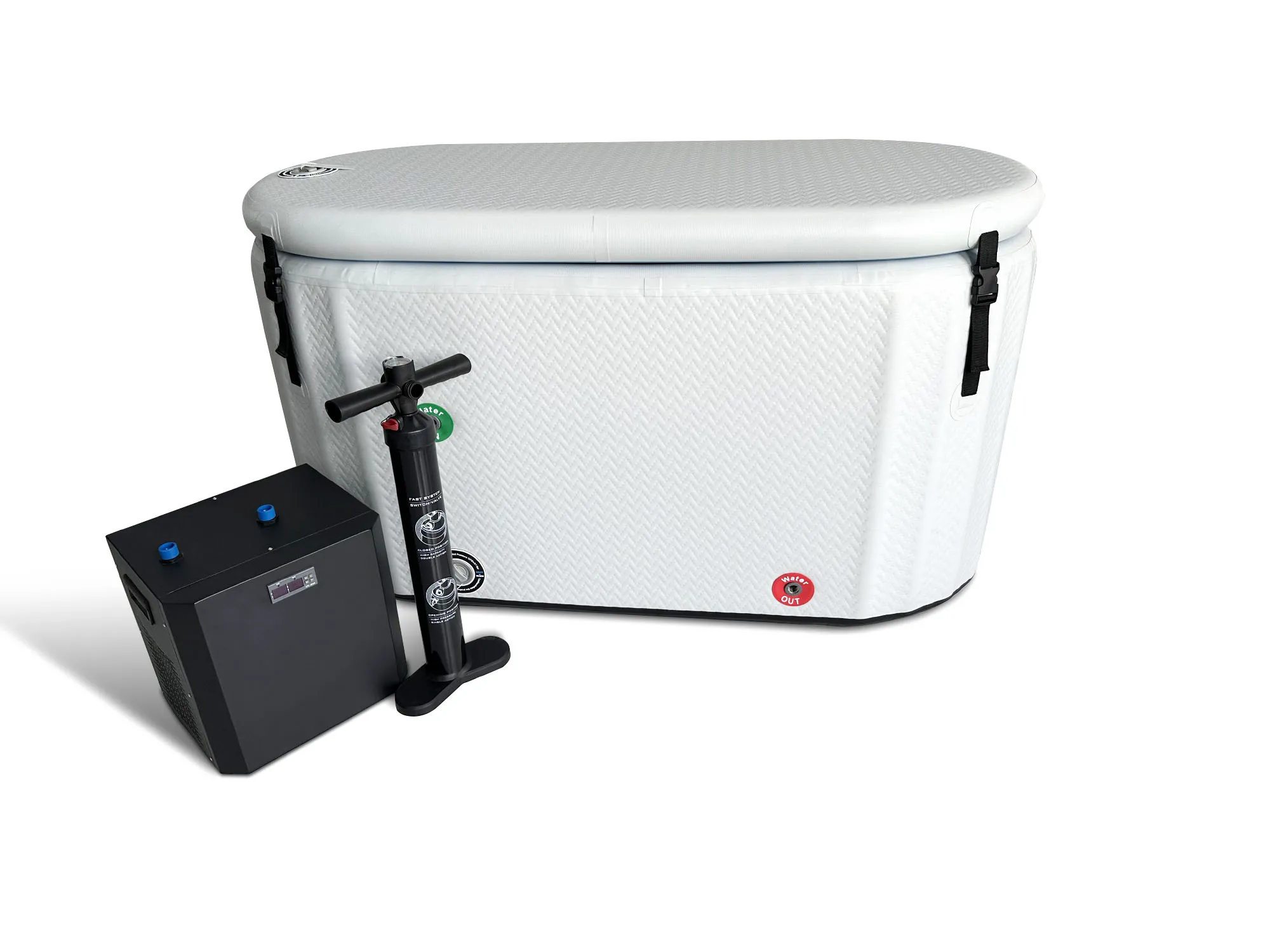 2024 Best Price Hot Inflat Ice Tub Bath With Lid Supplier Eco-friendly Tub Outdoor Large Inflated Hot Tub