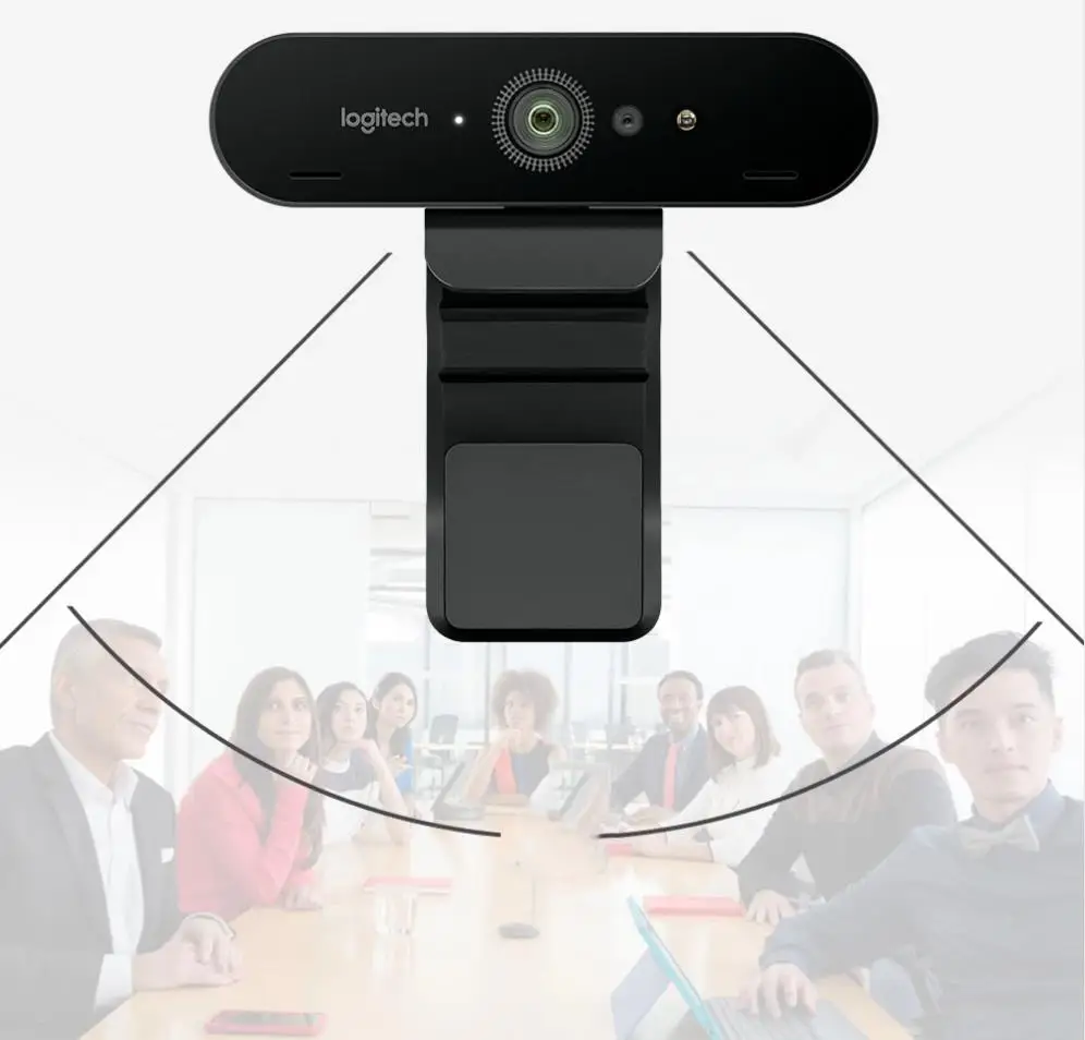 Logitech Brio C1000e 4K Webcam Hd Streaming Chromacam Compatible Recording Compatible Video Conference For Windows