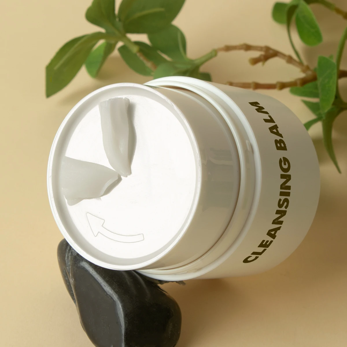No Touch Makeup Remover Balm Easy To Use Low PH Facial Cleansing Gently Nourishing Facial Cream Makeup Remover