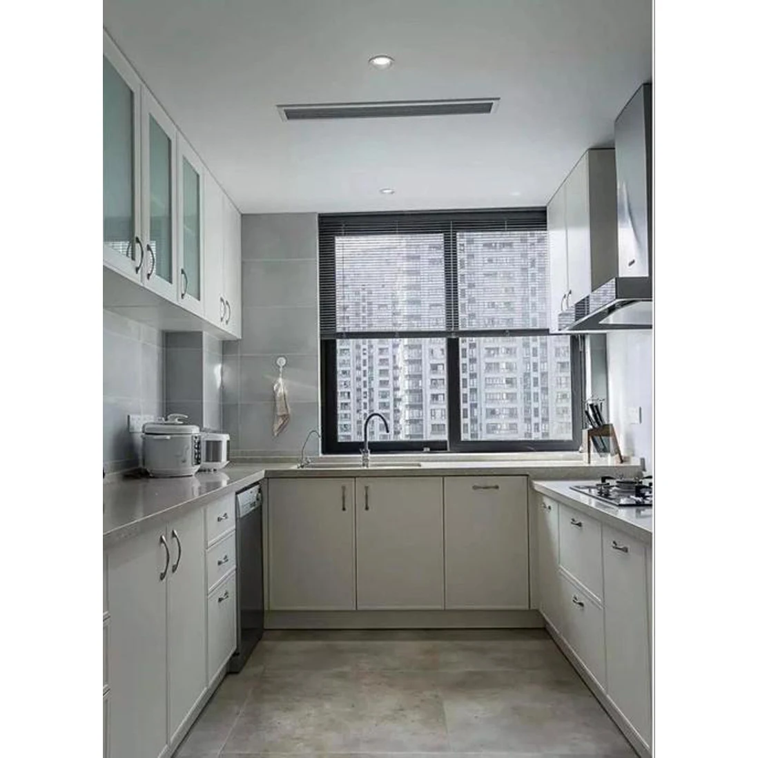 Oppein New Design Uv Lacquer Door Complete Custom Kitchen Cabinet