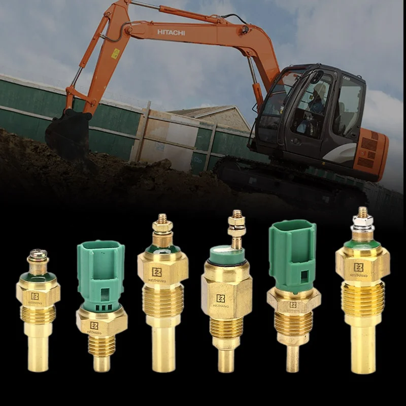 Части двигателя экскаватора датчик температуры воды. 4436537 42571296 для ZX200 ZAX200 EX200 EX220 EX350 и 4BD1 6BD1 4JG1 4LE2