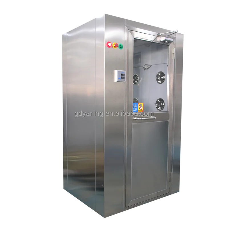 YANING GMP Standard Electronic Air Clean Equipment Customized Modular Clean Room Air Shower