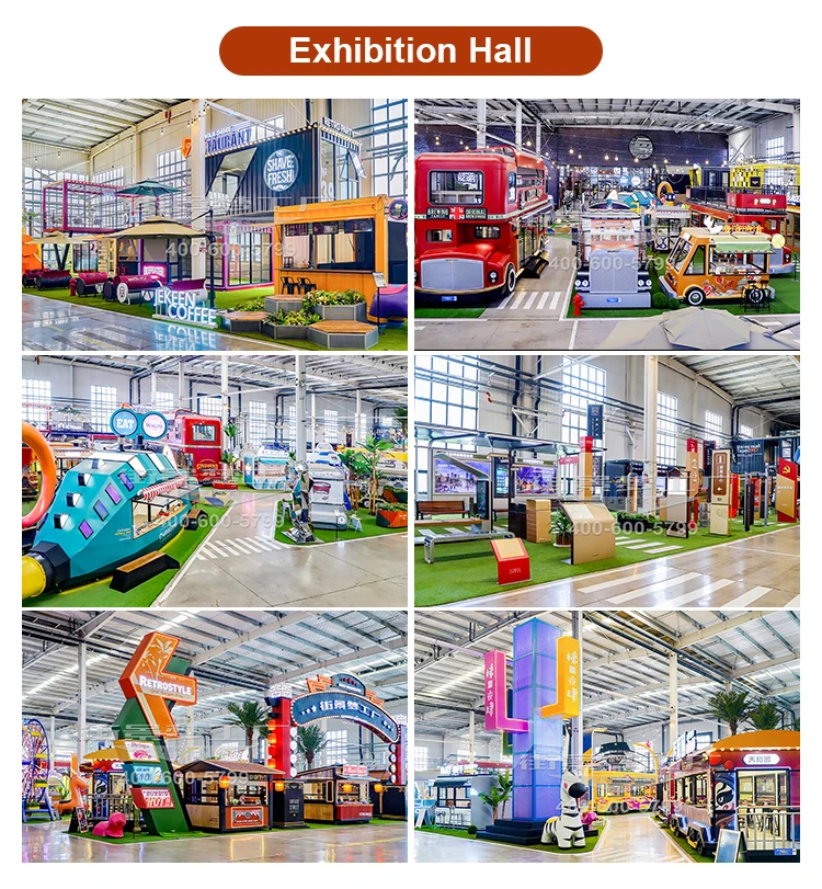 JEKEEN Snack Fast New Mobile Coffee Van Food Truck With Many Food Machines For Sale