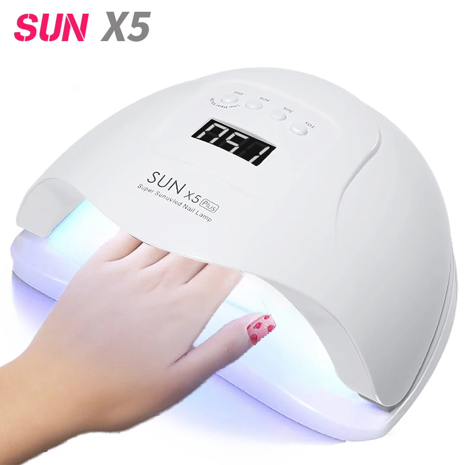  Сушилка для ногтей Gelpal SUN X5 Plus 80 Вт лампа сушки гель-лака УФ светодиодная