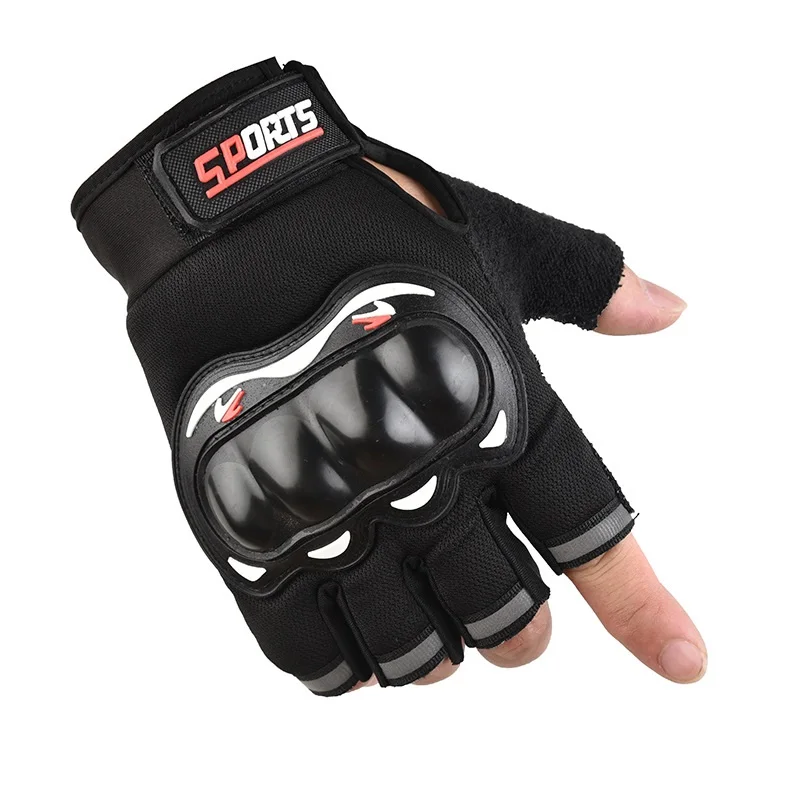 half finger Cycling Gloves Motorcycle Mountain Bike Gloves Shockproof Cycling Short Finger Gloves