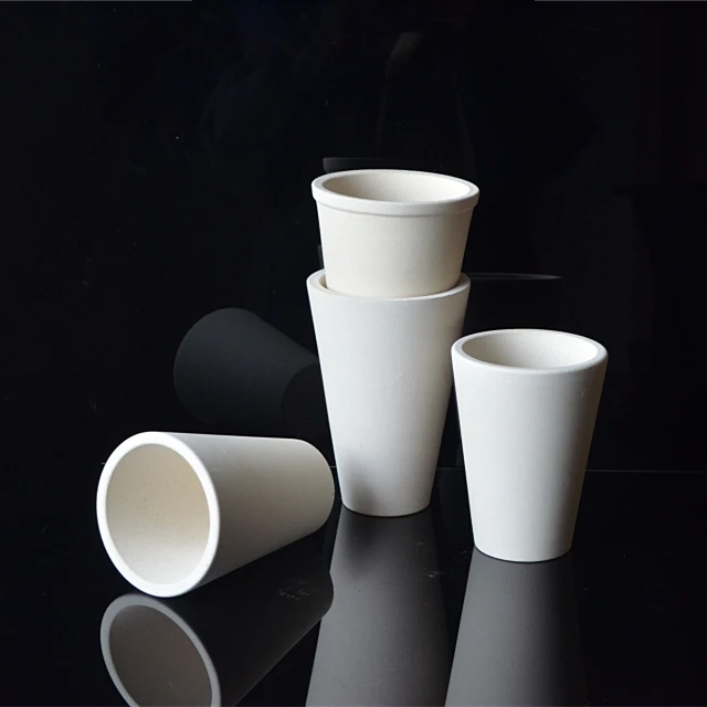 Ceramic clay refractory crucible wholesale from manufacturer