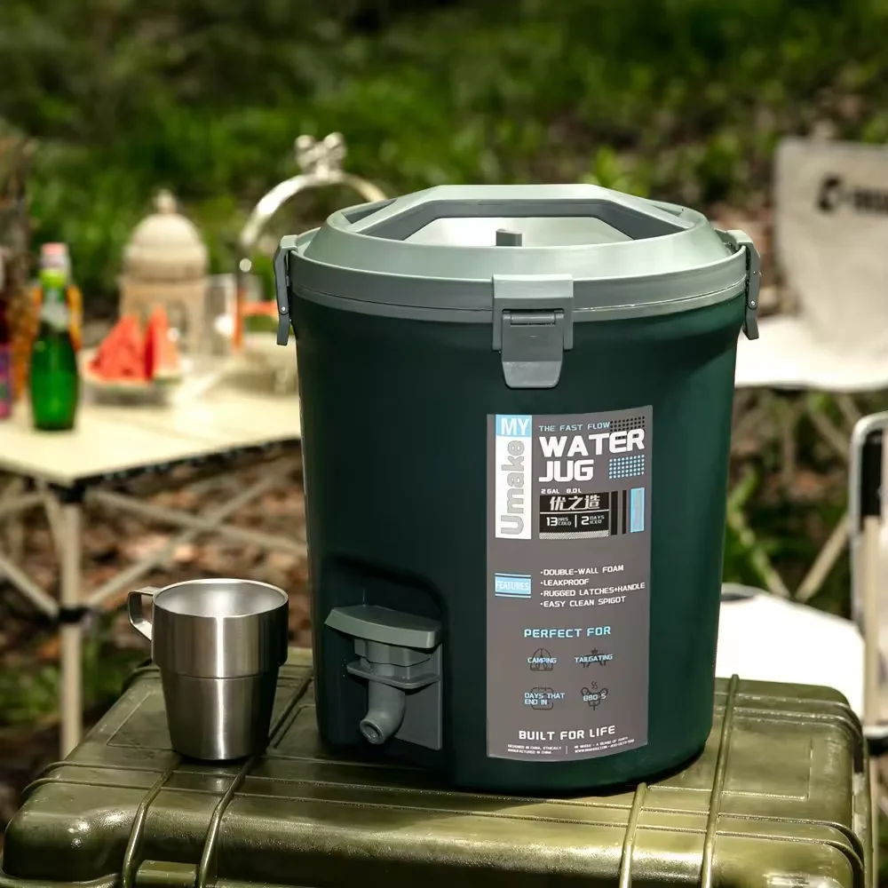 Outdoor Insulation Bucket Car Constant Temperature Bucket Made Insulation Bucket Picnic Ice Cold Refrigerated Food Bottle