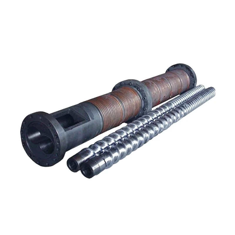 ISO9001:2008 сертификация и ПЭТ ПП ПВХ пластик обработанный параллельный двойной винт и цилиндр