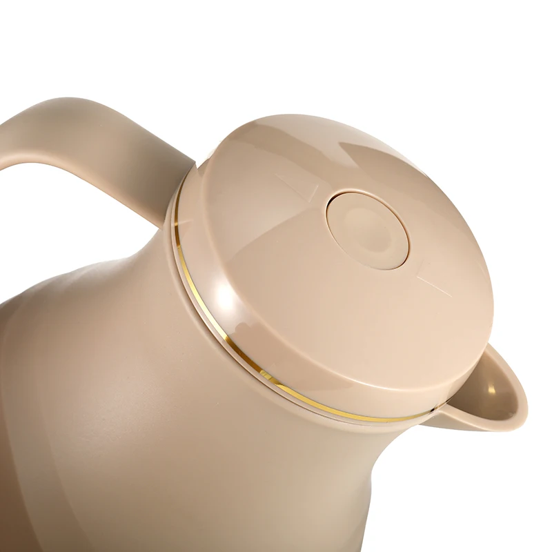 Keep Hot and Cold 1.0L  Double wall vacuum glass inner plastic water kettle