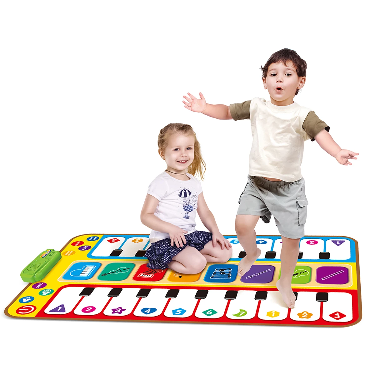 Kids Baby Toys Musical Piano Mats Dance Learn Keyboard Play Mat Early Educational Toy