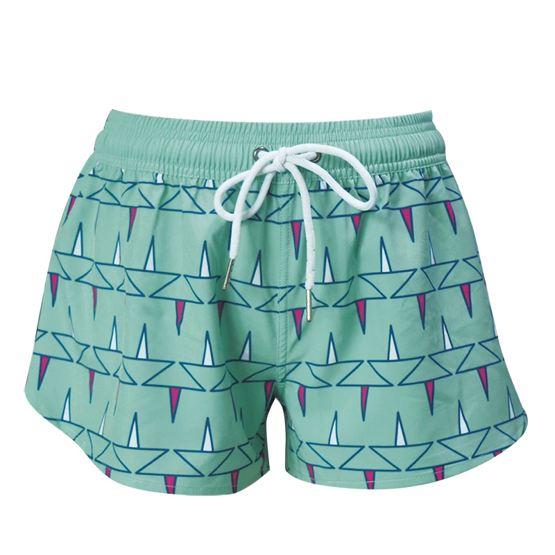 
Yuepai Sublimation printing Customized Board Shorts Recycled Polyester 4 Way Stretch Beach Wear Shorts For Men and Women 