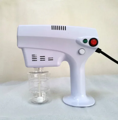 1200 Вт портативный Электрический спиртовой нанопистолет-распылитель ручной дезинфекционный пистолет-распылитель запотевающая машина дезинфицирующий распылитель