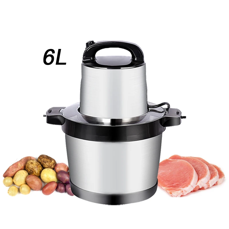 Лидер продаж 2022 оптовая продажа аппарат для измельчения мяса yam Электрический блендер 6 л fufu