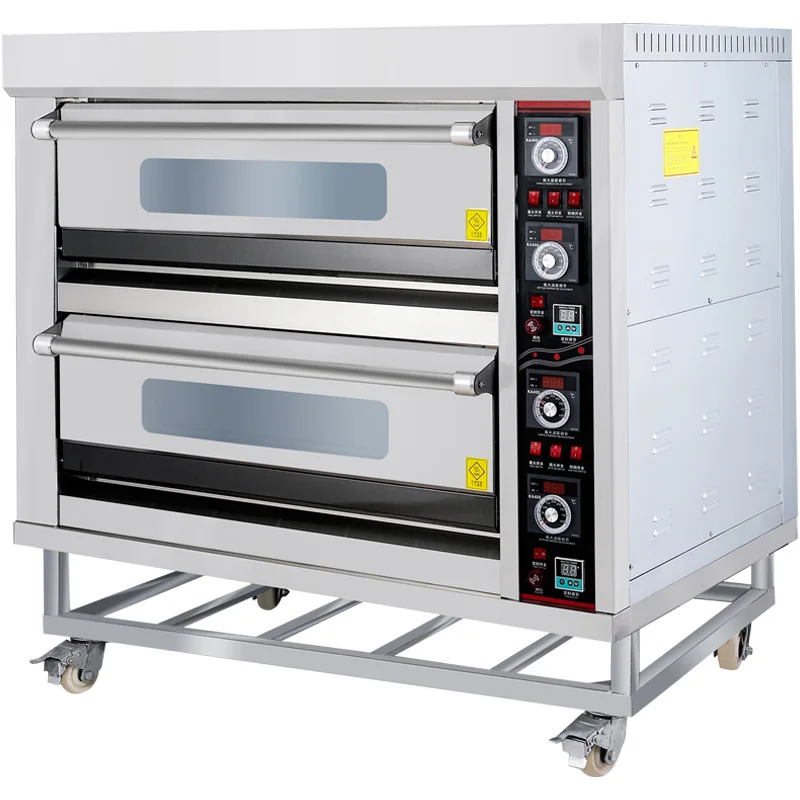industrial convection electric baking toaster deck bread gas pizza oven bakery commercial baking oven