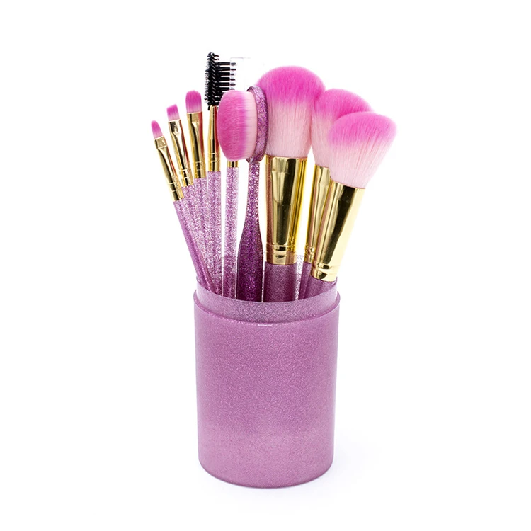 Лидер продаж, частная торговая марка, набор овальных кистей для макияжа, 12 кистей для макияжа