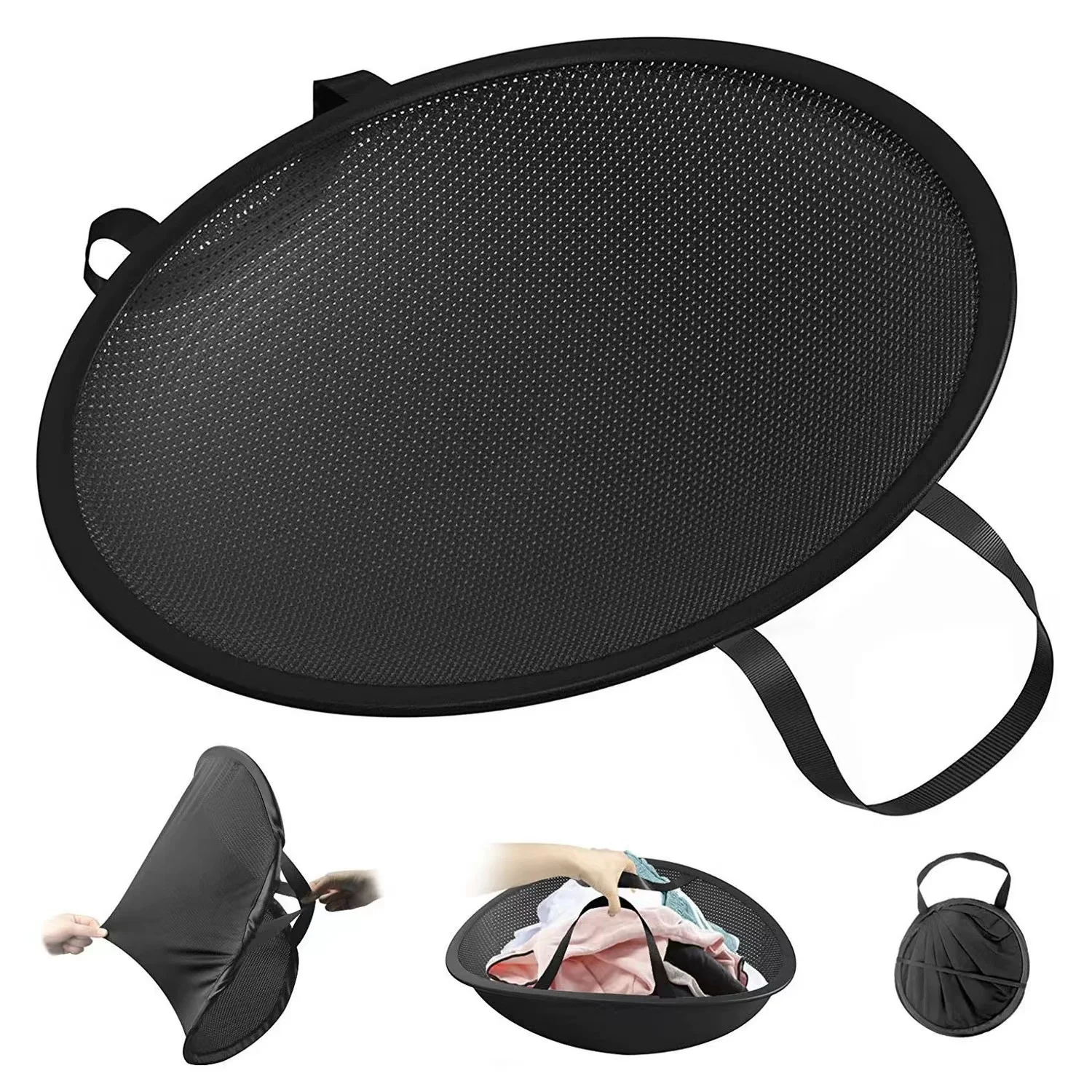 Small Collapsible Laundry Basket  Revolutionary Foldable Laundry Hamper Innovative Laundry Basket for Dirty Clothes