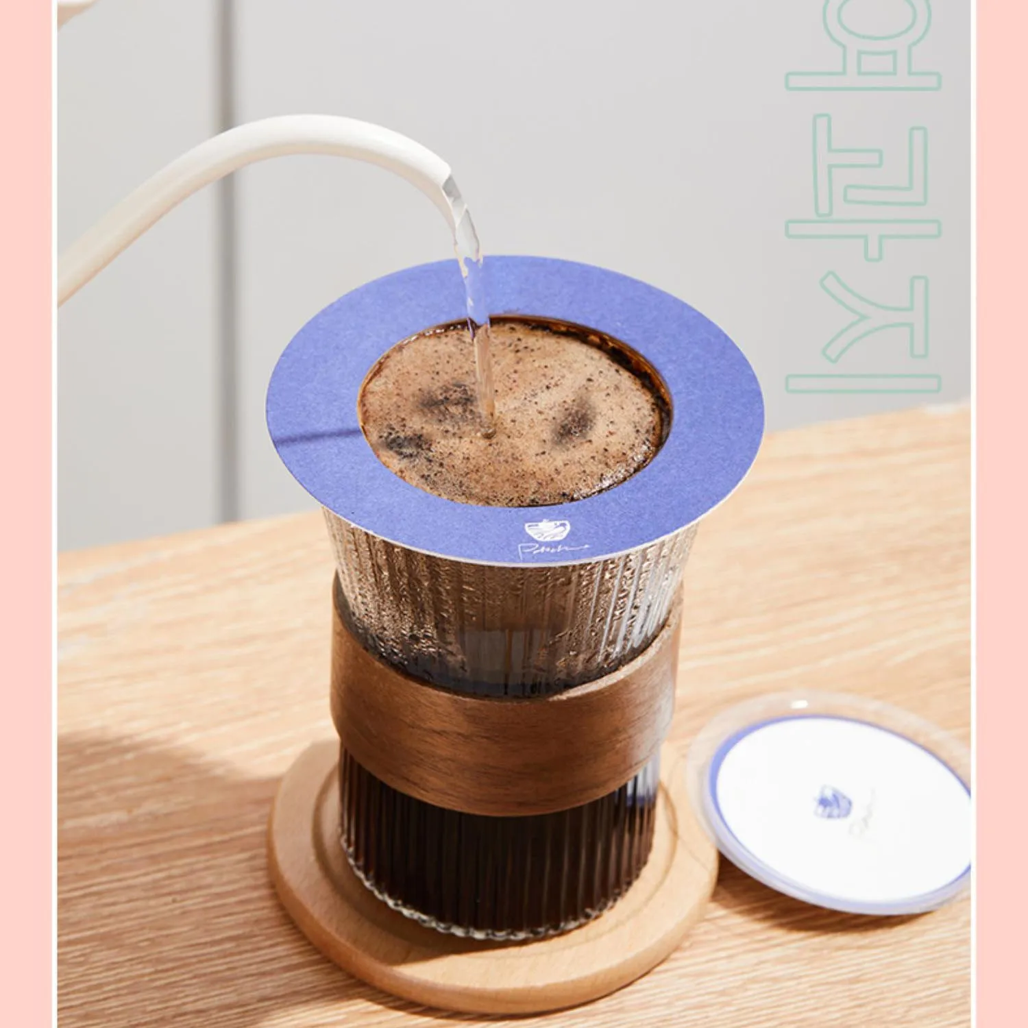 Hot Selling UFO Flying Saucer Coffee Filter Paper Eco-Friendly Drip Coffee Filter Bag