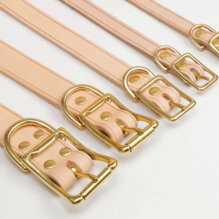 Pet Accessories High Quality Basic Classic Pure Color Soft Fashion Luxury Leather Dog Collar for Small Large Pets