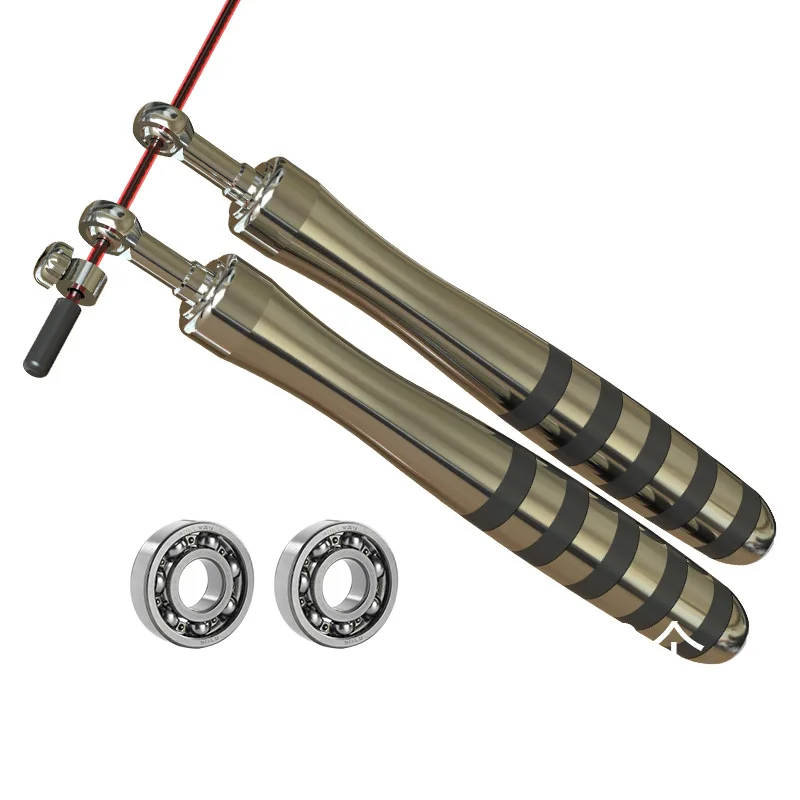 Universal Various Colors Adjustable Fitness High Speed Ball Bearing Retractable Freestyle High Speed Skipping Jump Rope