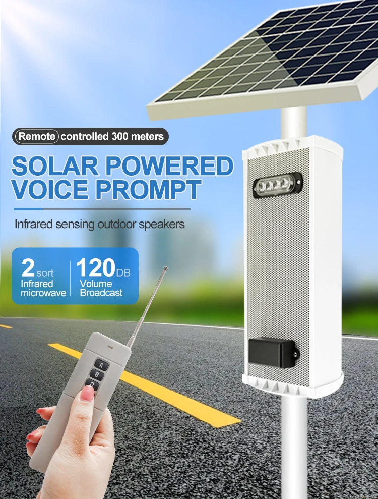 Outdoor Solar Speaker