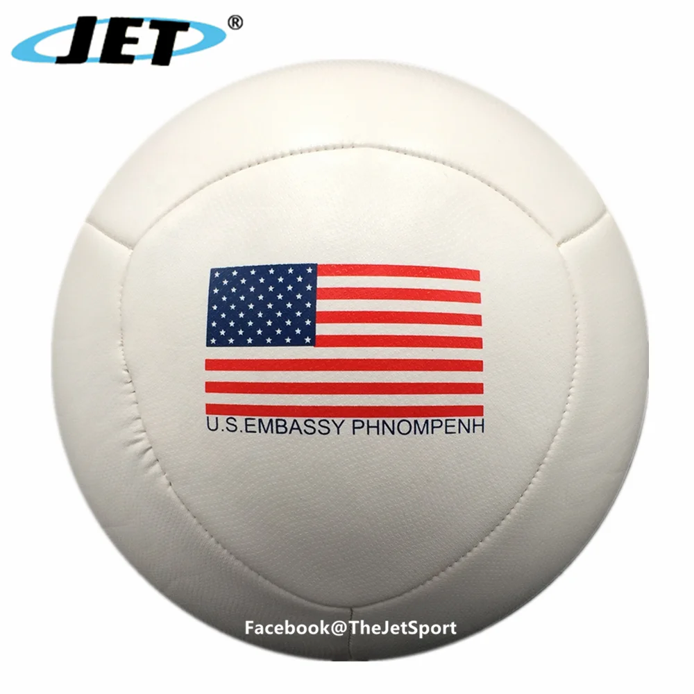 American USA Flags Printed Soccer Ball PU Hand Stitched Football Soccer