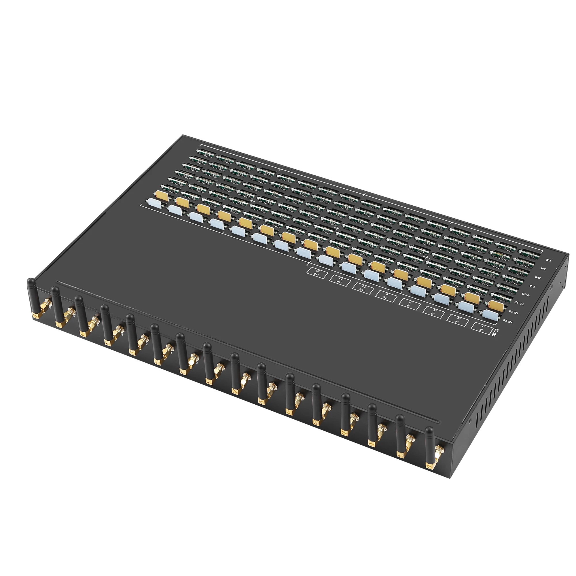 Skyline voip products goip 16-256 port bulk sms texting 4G gsm marketing gateway