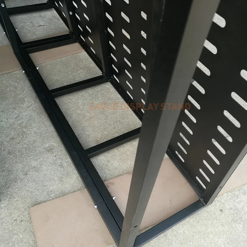 Showroom metal ceramic tile display rack stand for floor tiles