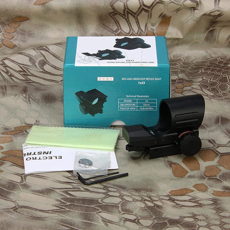 OEM Products 4 Modes Reticles Reflex Red Dot Sight For Mount On Ri/fle  2-0099