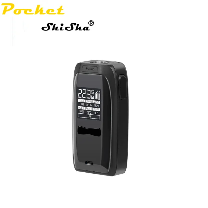 top selling ATVS Electronic-Cigarette-Kit Box Mod Tank Battery Vape 18650 228W with 510-Thread Output-Huge vape