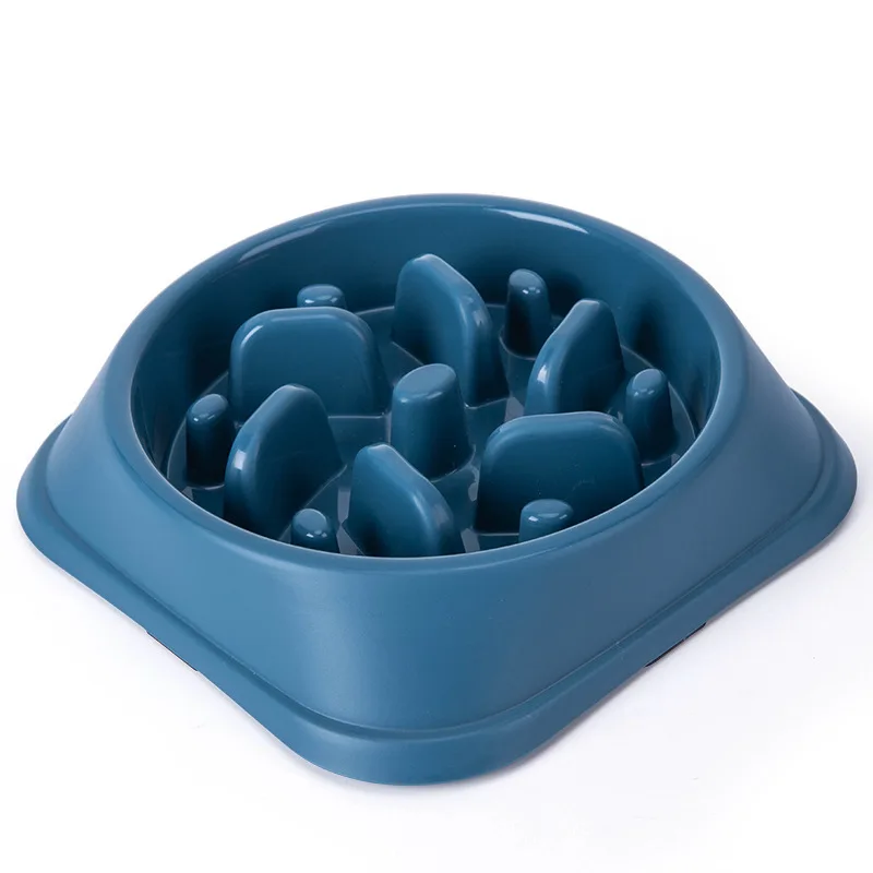 Dog Slow Feeder Bowl Non Slip Puzzle Bowl Anti-gulping Pet Slower Food Feeding Interactive Bloat Stop Dog Bowl