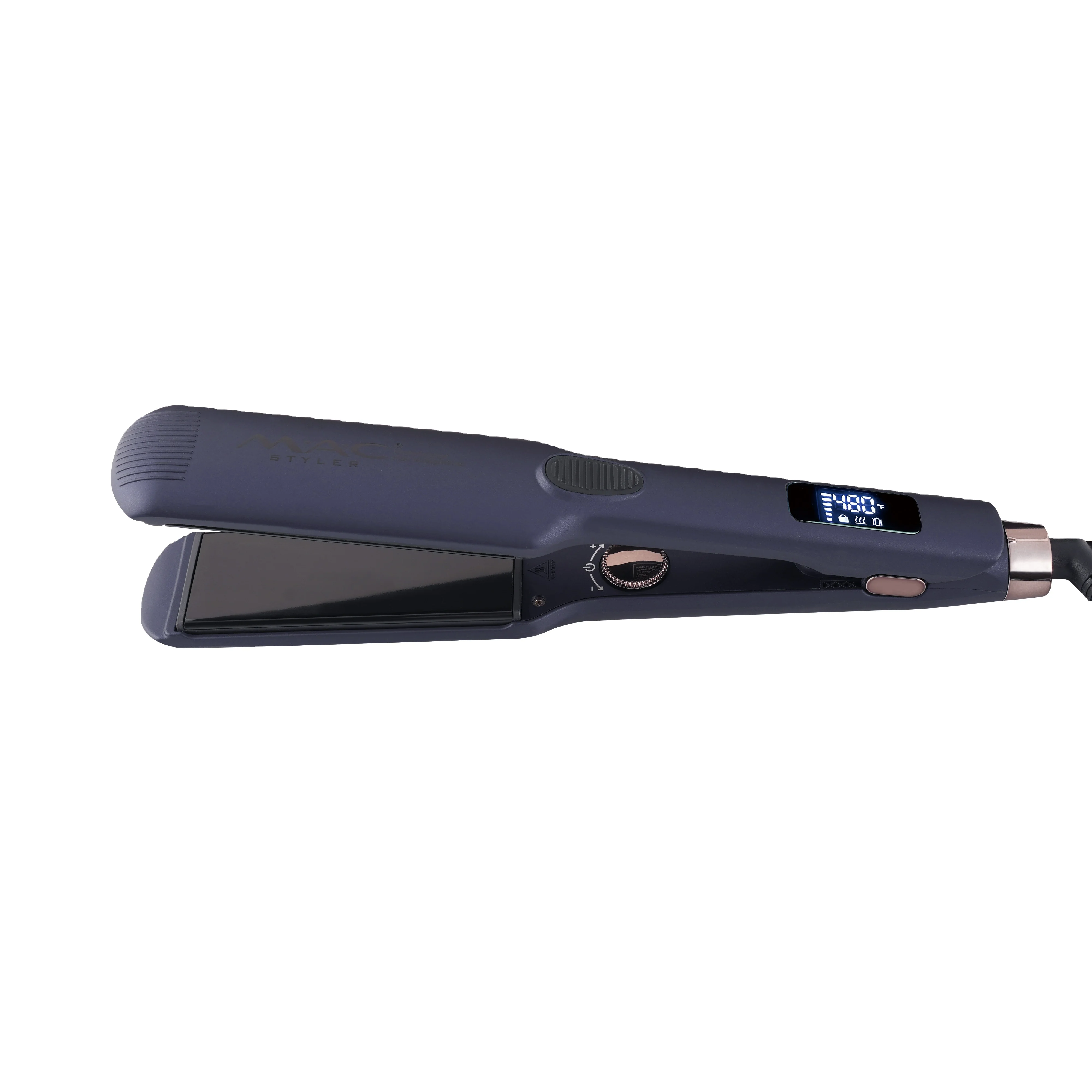 MAC Professional Hair Straightener MCH Heating High Temp 250C Vibrating Ionic Brazilian Nano Titanium Plate 480F Flat Iron