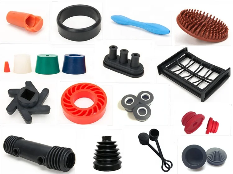 IATF16949 Certificated Manufacturer Compression/Injection Molded Silicone Rubber Parts Customization