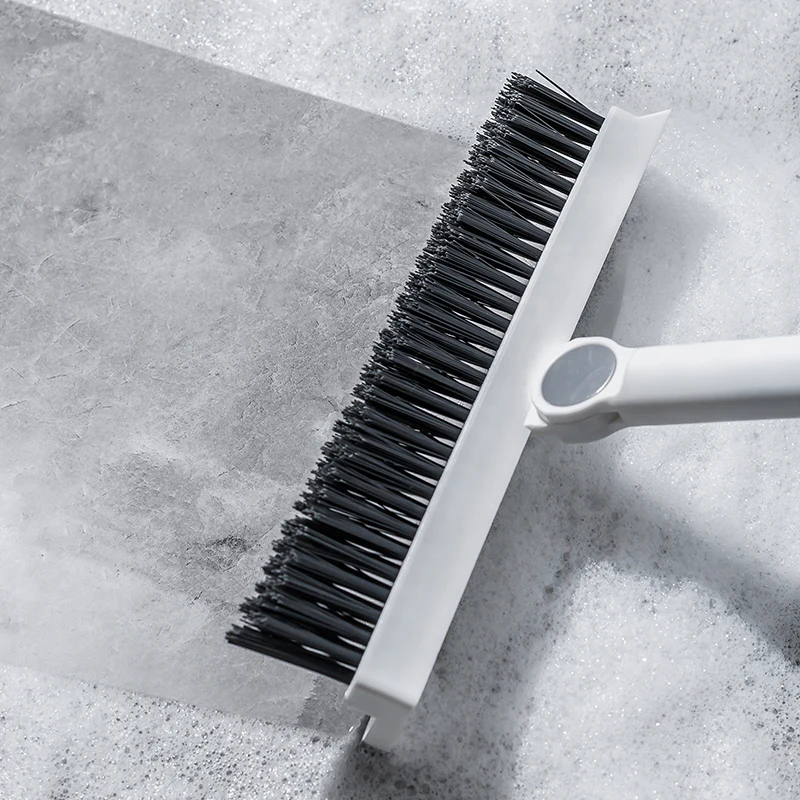 New household cleaning long handle telescopic silica gel squeegee floor wiper for window cleaning wipers floor