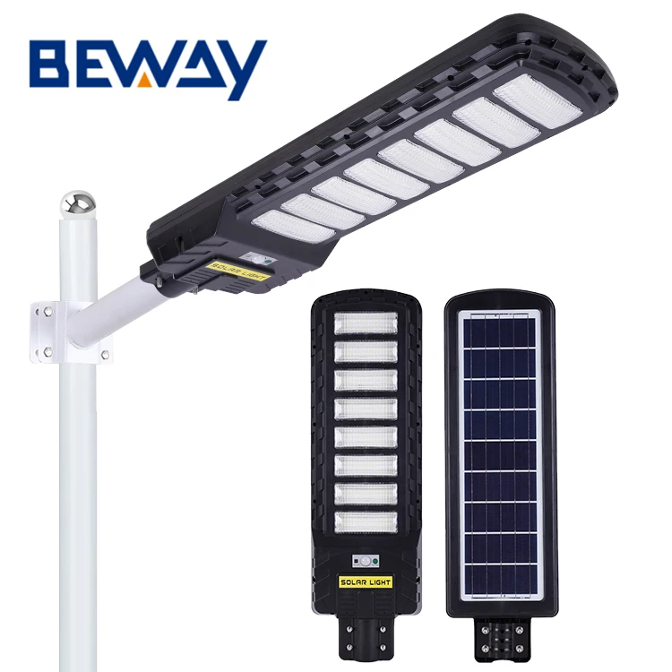 BEWAY Professional Lighting Control Motion Power Outdoor Lamp 200 250 300 350 400 W LED Solar Street Light