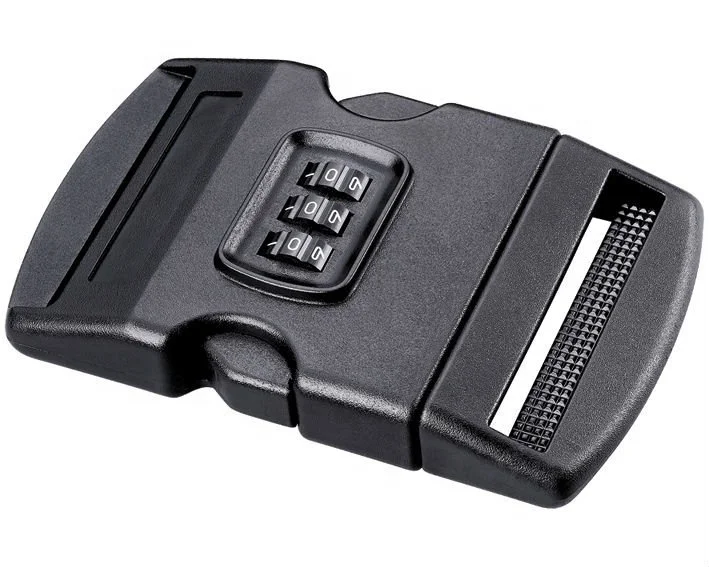 Пластиковая защелкивающаяся пряжка с боковой релазой