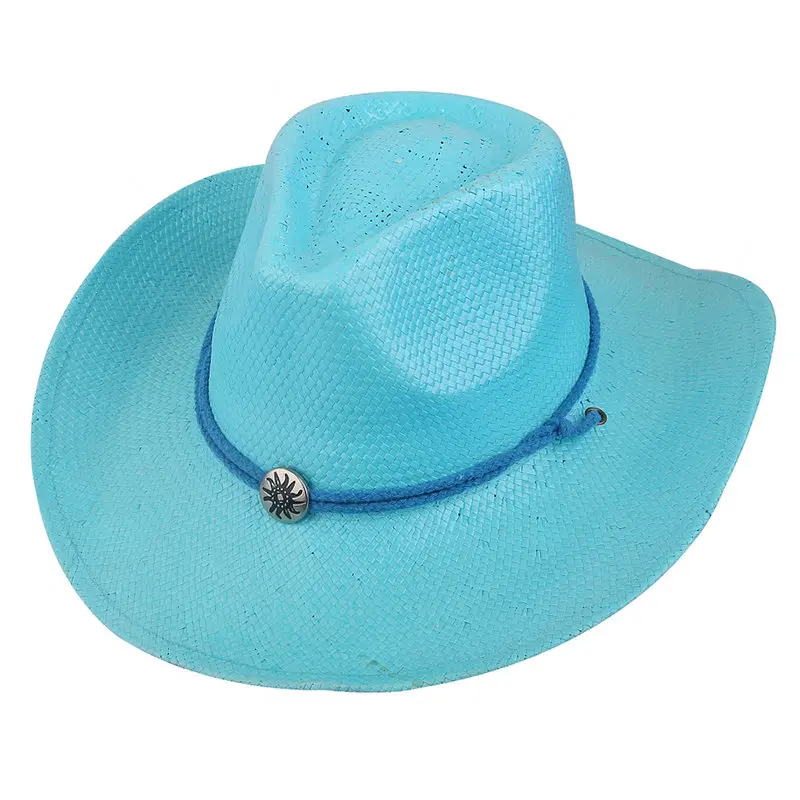 Toyo Paper Straw Cowboy Hat Black Color