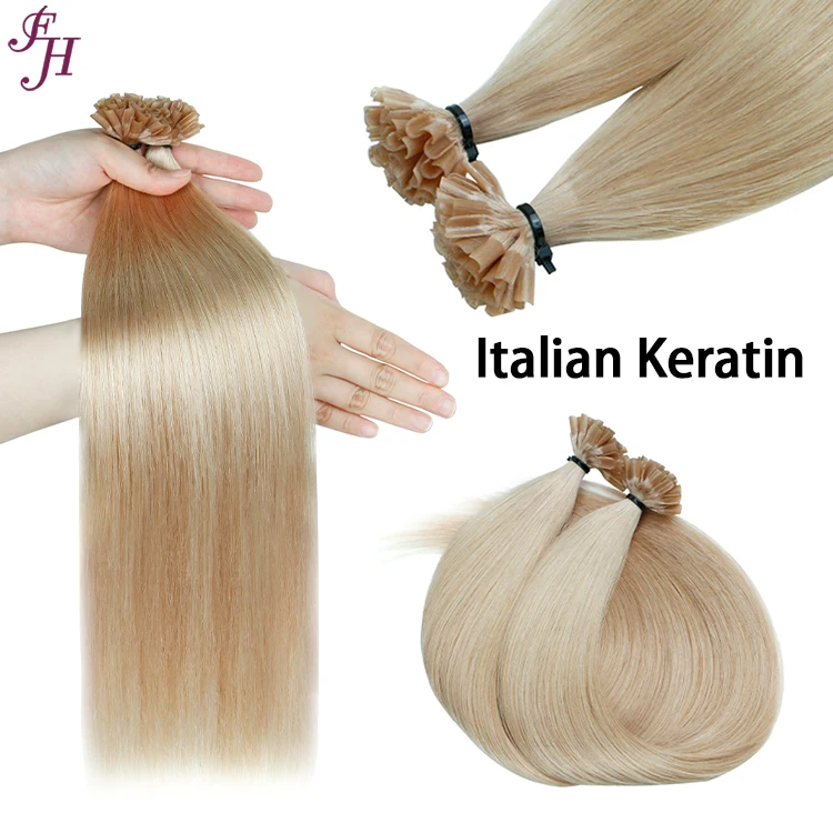 FH U Tip Hair Extension 24 Inch Sale 100% Keratin U Tip Hair Extensions Human Hair Brazilian