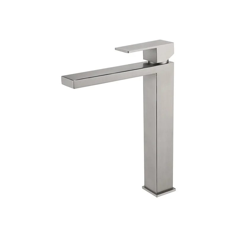 304 Stainless Steel Wash Basin Faucet Hot Cold bathroom Basin faucet set Single-Hole bathroom and shower faucets Basin Mixer