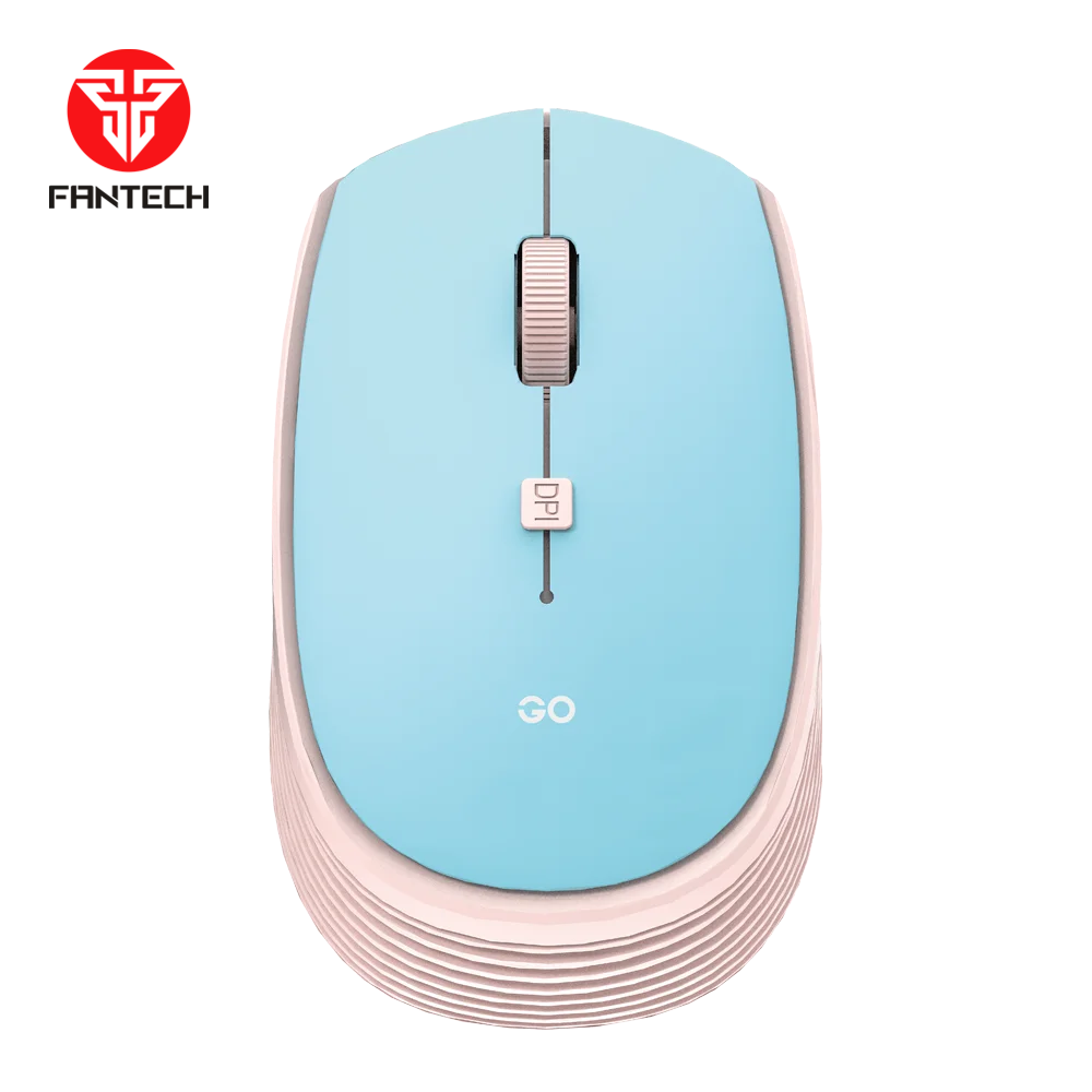 Fantech W607 Customize Ergonomic Thumb Rest Non-Slip Grip Precision Scrolling Office Mouse Wireless
