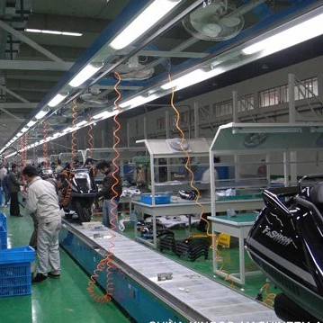 Automatic motorcycle production conveyor line assembly conveyor line